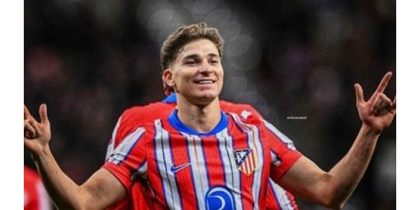 Julián Álvarez voitti Atlético de Madridin marraskuun kuukauden pelaajan tittelin